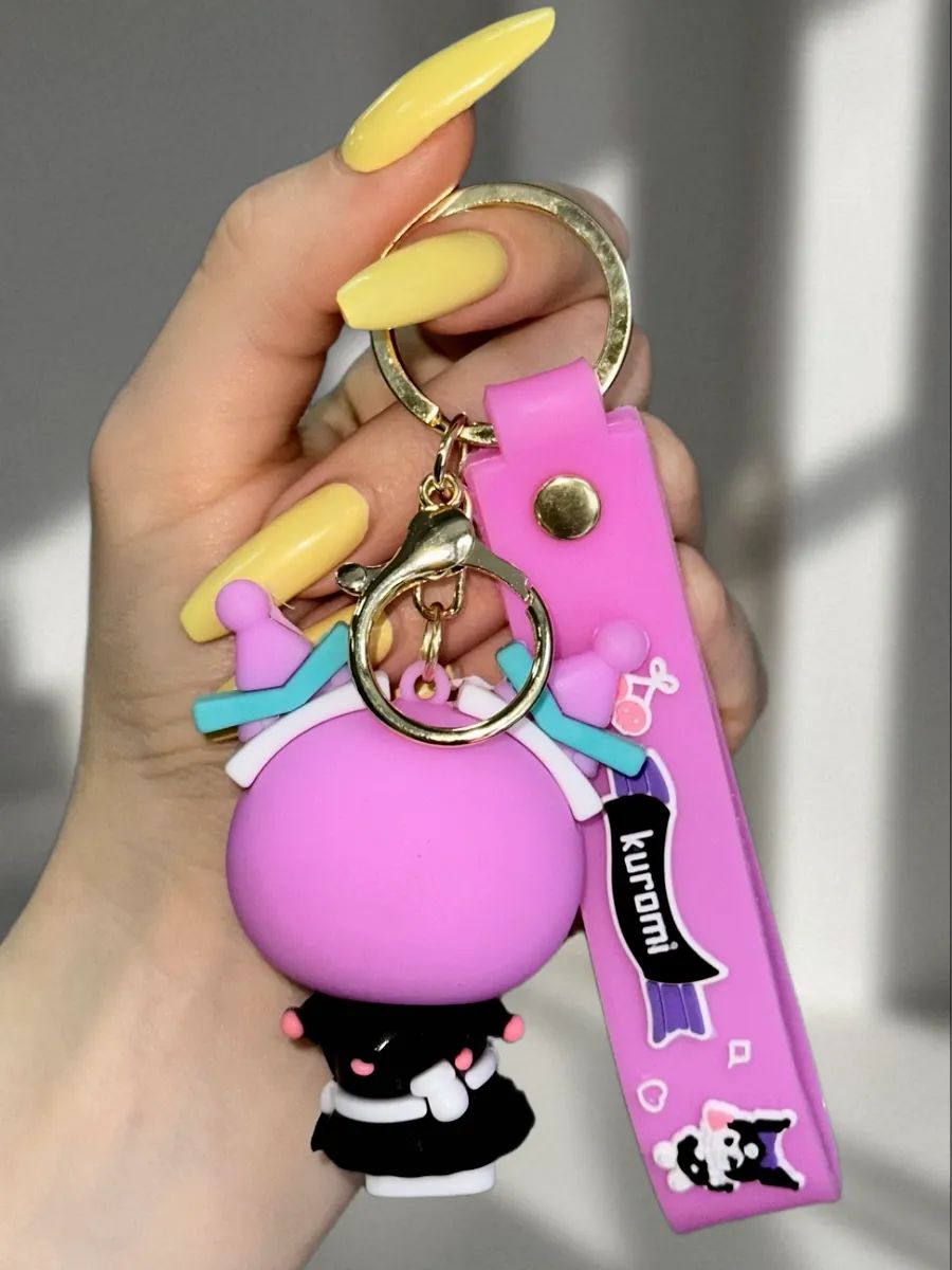 Брелок для ключей Куроми подвеска на сумку для девочек картинка №2
