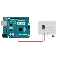 Модуль стабилизатор напряжения AMS1117-3.3В mini для Arduino картинка №2