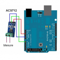 Датчик тока ACS712ELC с гальванической развязкой 30A для Arduino картинка №2