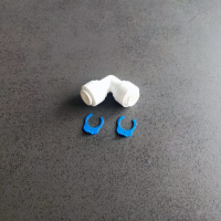 Фитинг переходник Г-образный угловой 3/8