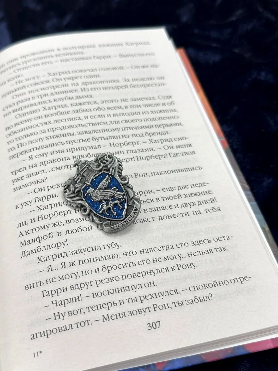 Значок Гарри Поттер металлический на рюкзак картинка №4