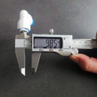 Фитинг переходник Г-образный угловой 3/8
