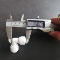 Фитинг переходник Г-образный угловой 3/8