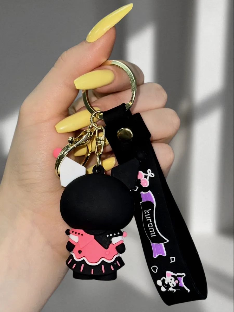 Брелок для ключей Куроми подвеска на сумку для девочек картинка №2