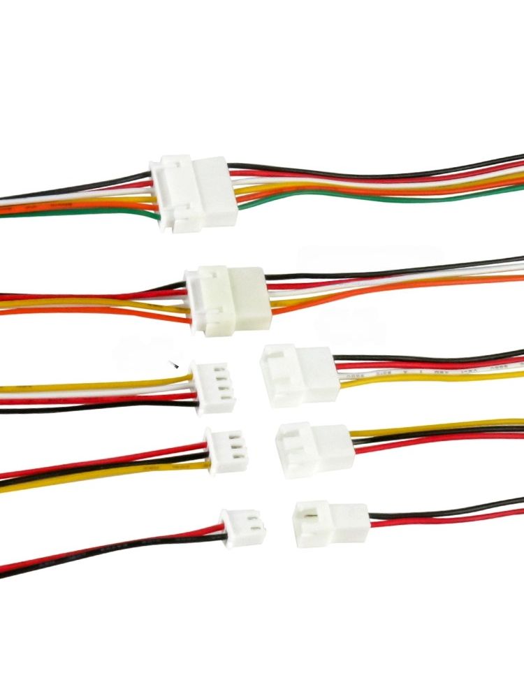 Разъем на плату JST XH 2.54мм 10pin папа 20см картинка №4