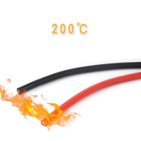 Провод электрический 24AWG, 0.2 кв.мм черный многожильный картинка №2