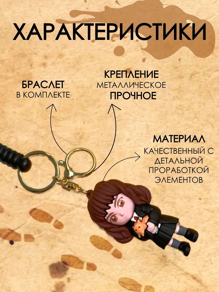 Брелок Гарри Поттер подвеска Гермиона картинка №4