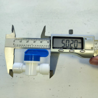 Кран переходник прямой 1/4