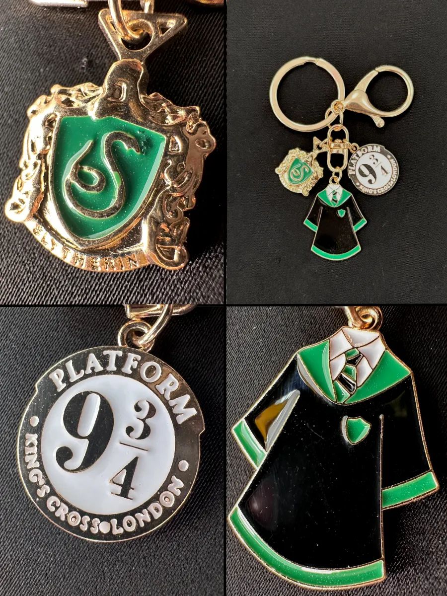 Брелок Гарри Поттер слизерин подвеска для ключей, сумки картинка №3