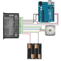 Драйвер шагового двигателя TB6600 для Arduino картинка №2