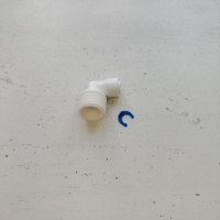 Фитинг переходник Г-образный 1/4