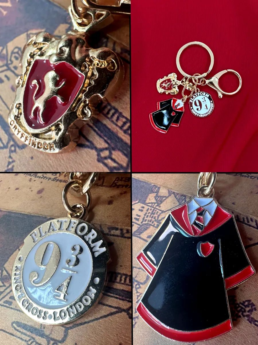 Брелок Гарри Поттер гриффиндор подвеска для ключей, сумки картинка №3