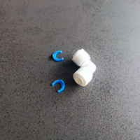 Фитинг переходник Г-образный угловой 1/4