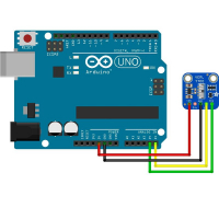 Модуль цифрового датчика освещённости VEML7700 для Arduino картинка №2