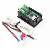 Термометр цифровой с выносным датчиком зеленый XH-B310 картинка №2