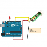 Инфракрасный датчик движения HC-SR505 картинка №2