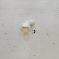 Фитинг переходник Г-образный 1/4