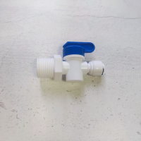 Кран переходник прямой 1/4