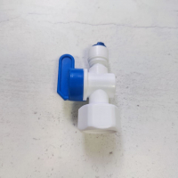 Кран переходник прямой 1/4