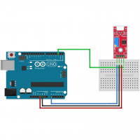 Модуль датчика магнитного поля с герконом KY-025 (HW-484) для Arduino картинка №2