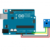 Трехосный компас-магнитометр GY-273 на микросхеме HA5883 для Arduino картинка №2
