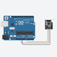 Модуль датчика измерения сердцебиения на пальце KY-039 (HW-502) для Arduino картинка №2