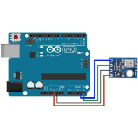 Модуль датчика температуры и влажности AHT10 для Arduino картинка №2