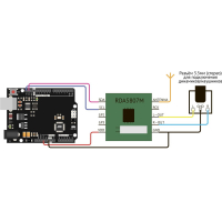 Модуль FM-радиоприемника RDA5807M для Arduino картинка №2
