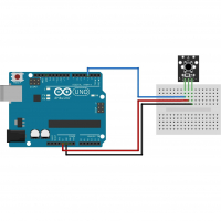 Модуль тактовой кнопки KY-004 (HW-483) для Arduino картинка №2